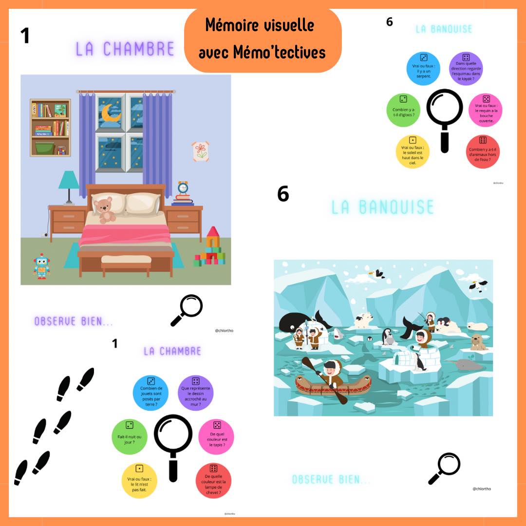 Boîte de Mémo'tectives